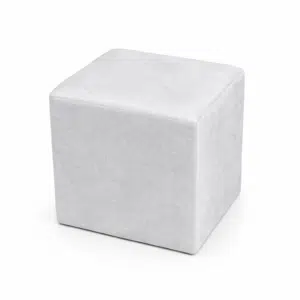 Beiger Samtpouf